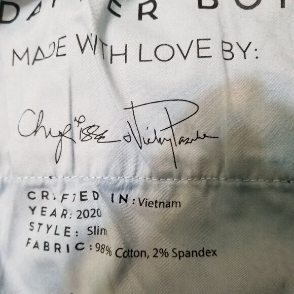 Dapper Boi Jeans Men's Tag 50 (52x32) Slim Straight - Picture 9 of 9